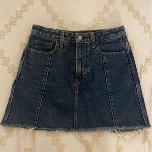 Denim skirt